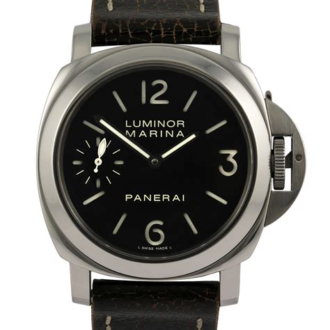 panerai luminor marina acciaio ref pam 00111|PAM00111 Luminor Marina Acciaio .